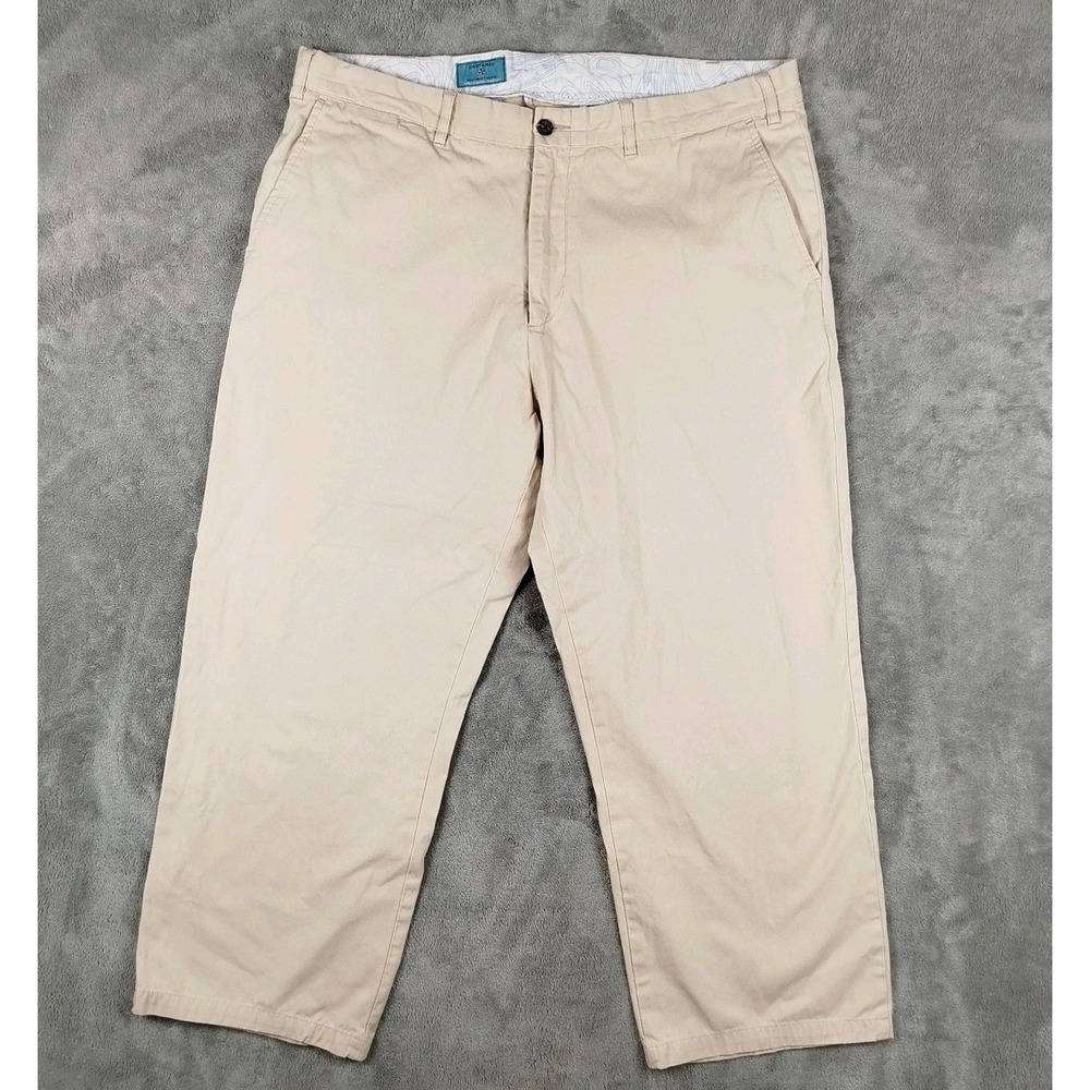 Castaway Nantucket Harbor Straight Leg Twill Khaki Chino Pants Mens 38x30‎